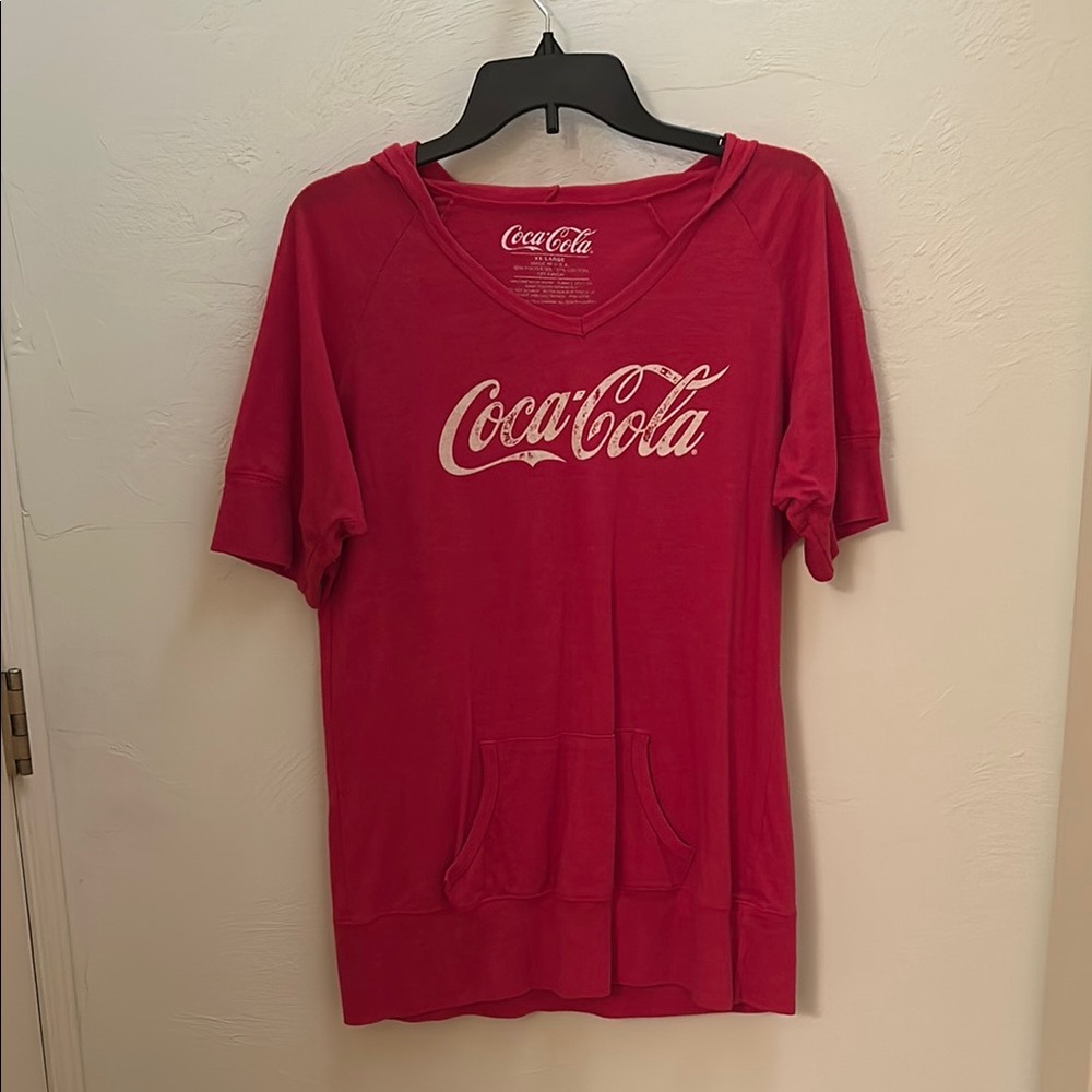 Coca Cola Red Relaxed Short Sleeve Tee
